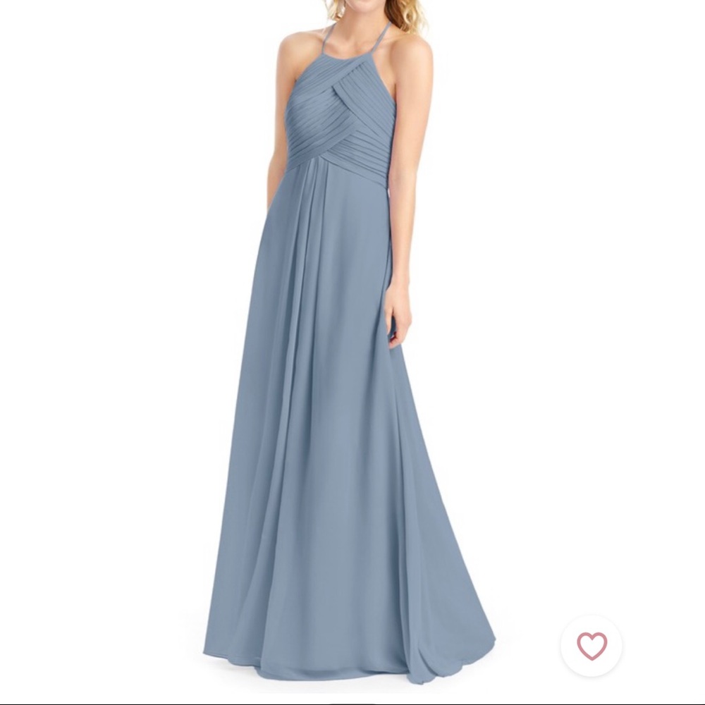 BRAND NEW Azazie ‘Ginger’ Dress in Dusty Blue